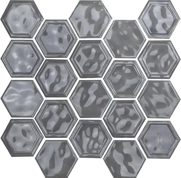 HEXAGON MOSAIC LIGHT GREY