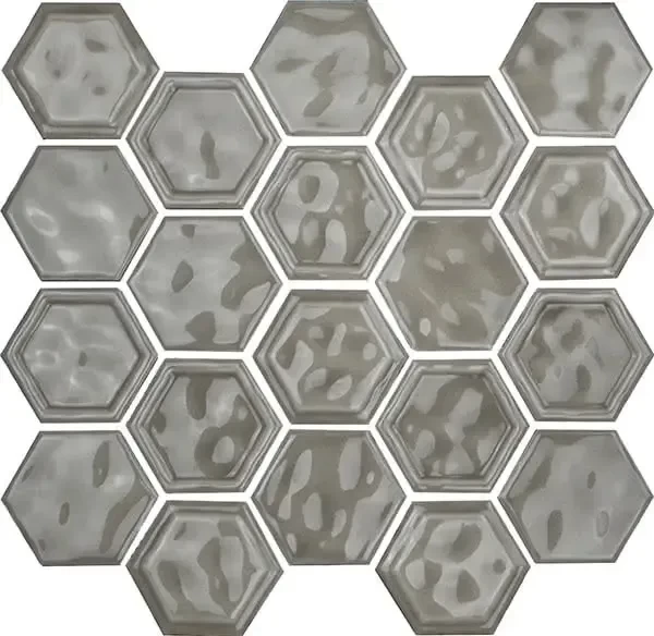 HEXAGON MOSAIC TAUPE