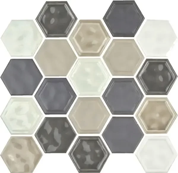 HEXAGON MOSAIC WARM BLEND